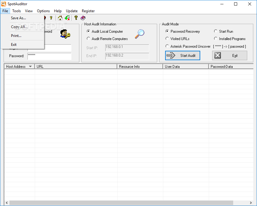 Download Software File System Auditor 2.5